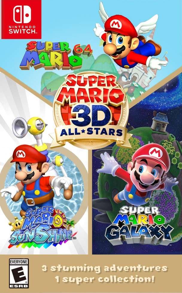 Super Mario 3D All-Stars Jogo Completo (Detonado 100%) [Vídeo HD]