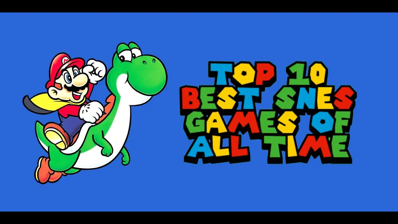 Os 10 melhores jogos de SNES de todos os tempos [Vídeo HD]