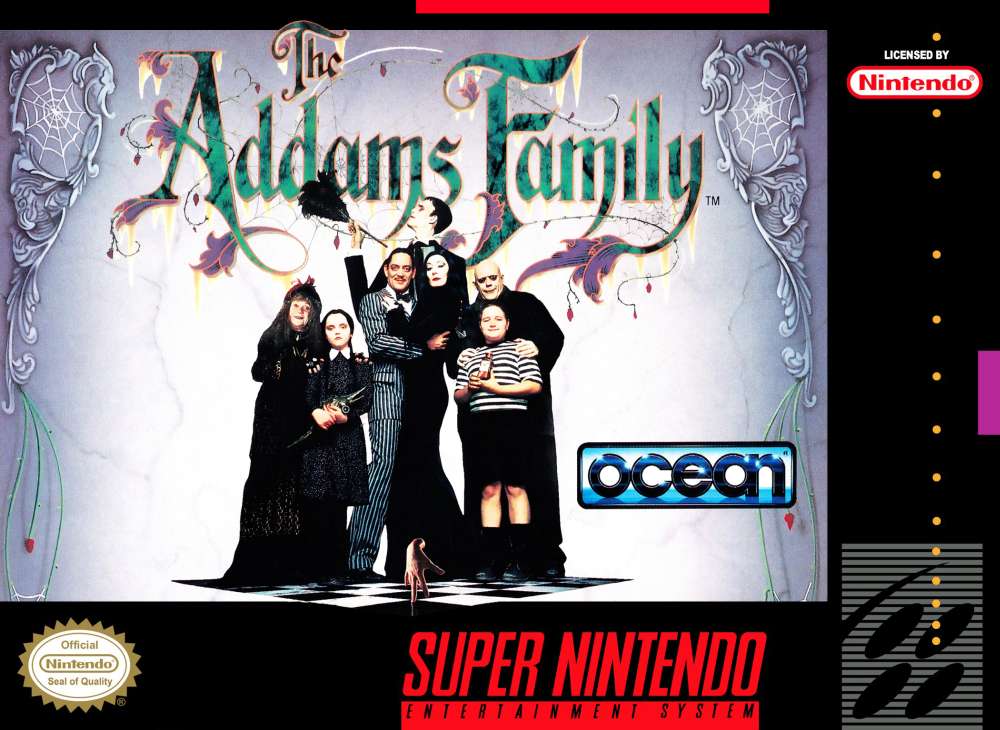 Addams Family, The (World) (Action Replay) Códigos e Cheats – Super Nintendo [SNES]