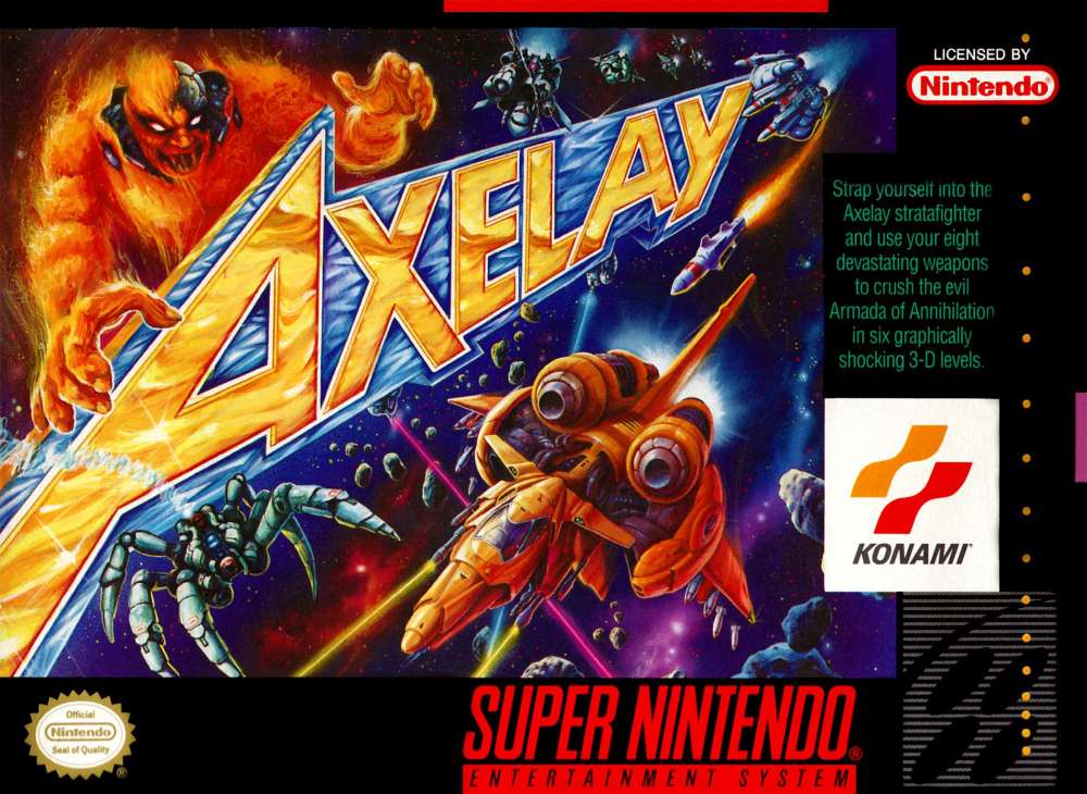 Axelay (World) (Game Genie)  Códigos e Cheats – Super Nintendo [SNES]