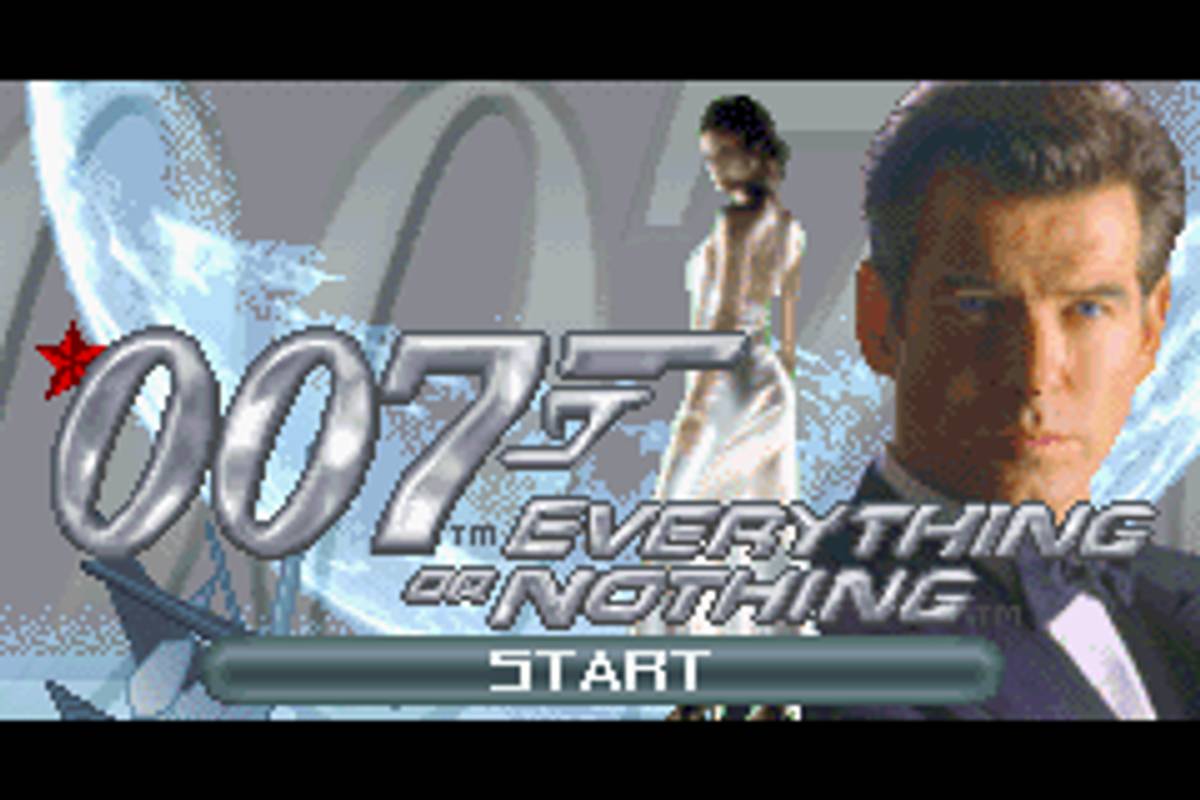 007: Everything or Nothing ROM - GBA screenshot 1