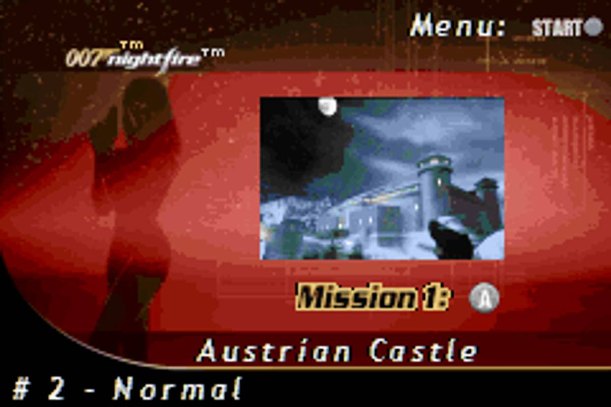 007: Nightfire ROM - GBA screenshot 3