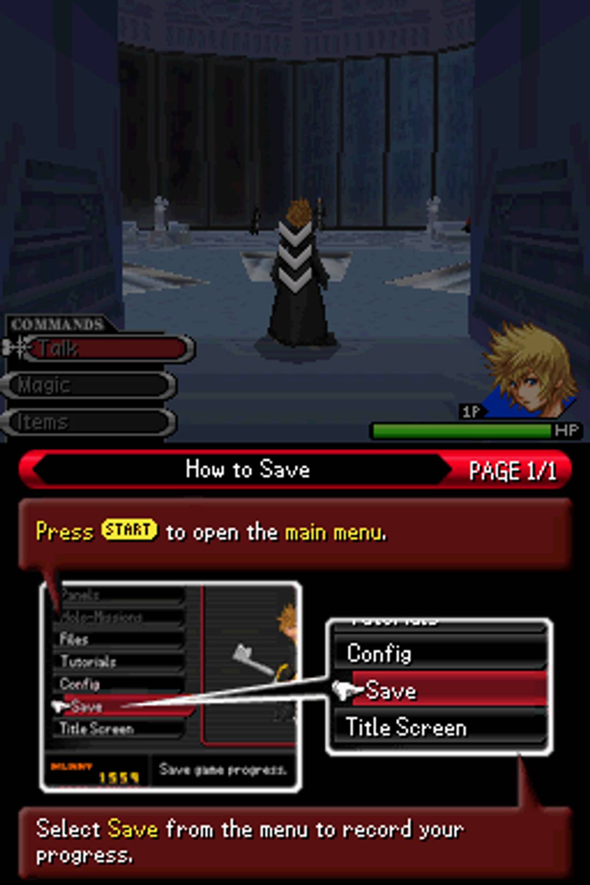 Kingdom Hearts: 358/2 Days ROM - NDS screenshot 9