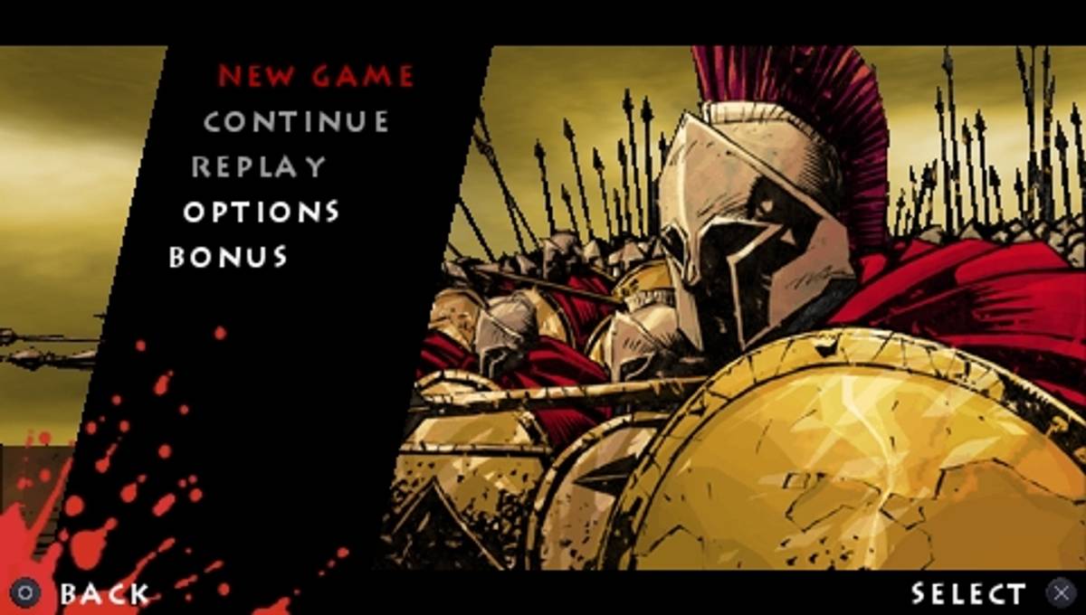 300: March to Glory ISO - PSP screenshot 2