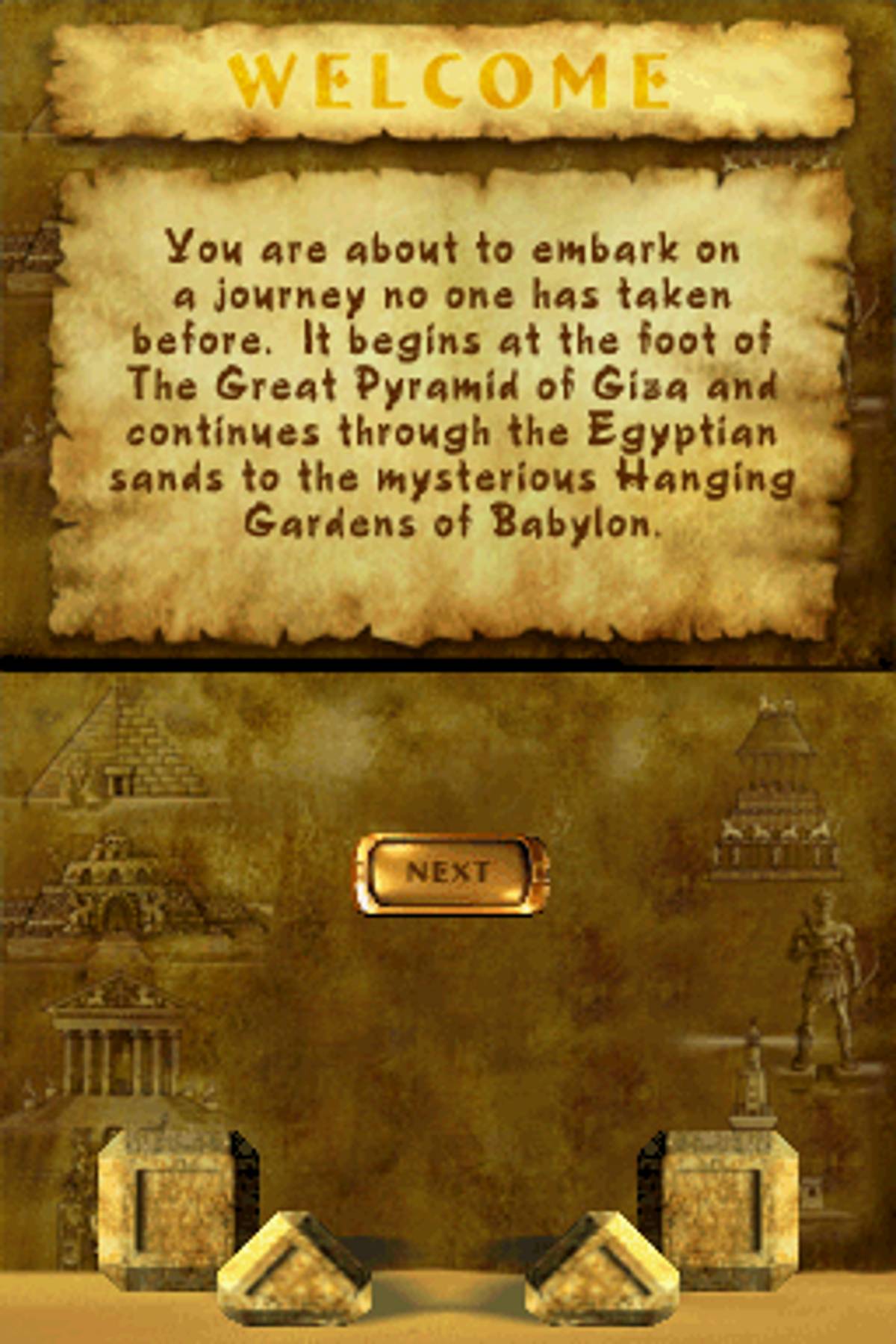 7 Wonders of the Ancient World ROM - NDS screenshot 3