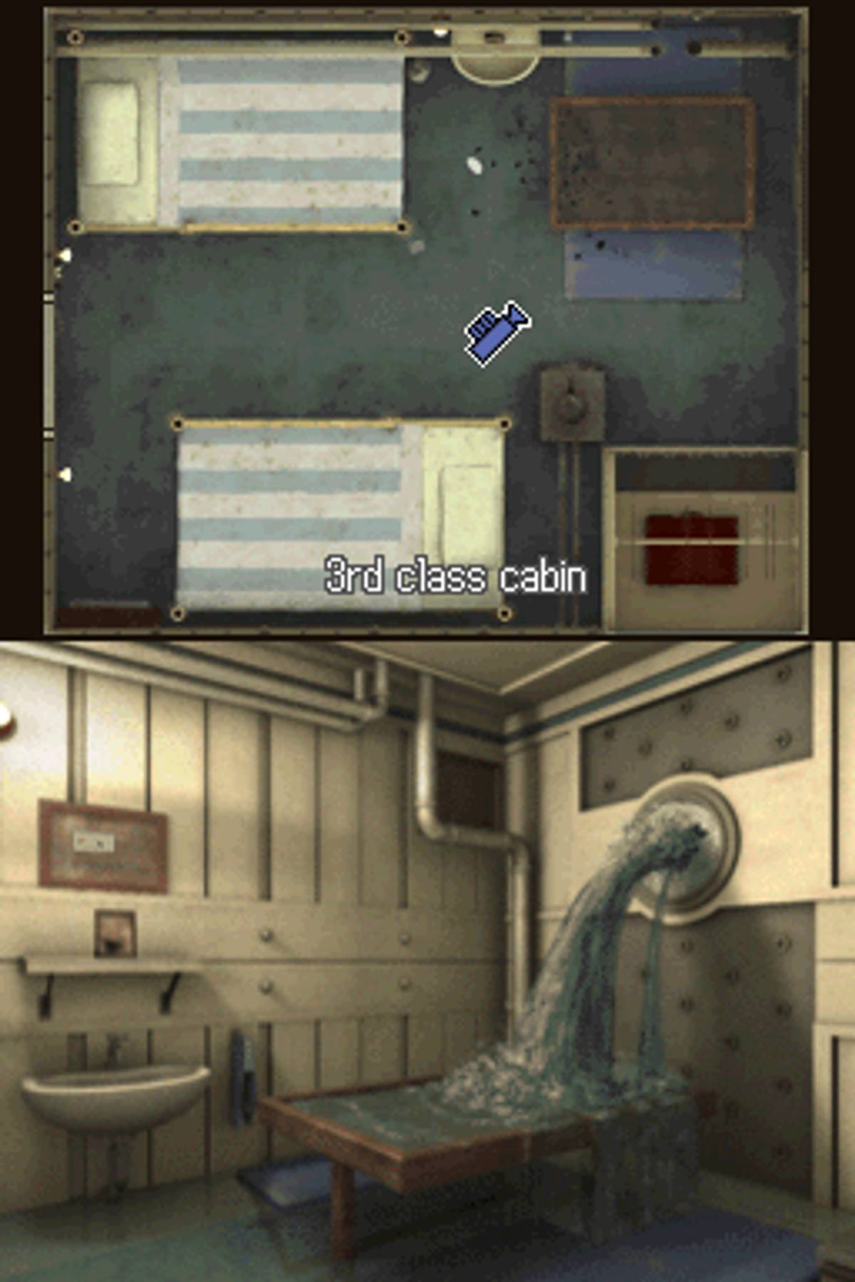 999: Nine Hours · Nine Persons · Nine Doors ROM - NDS screenshot 9