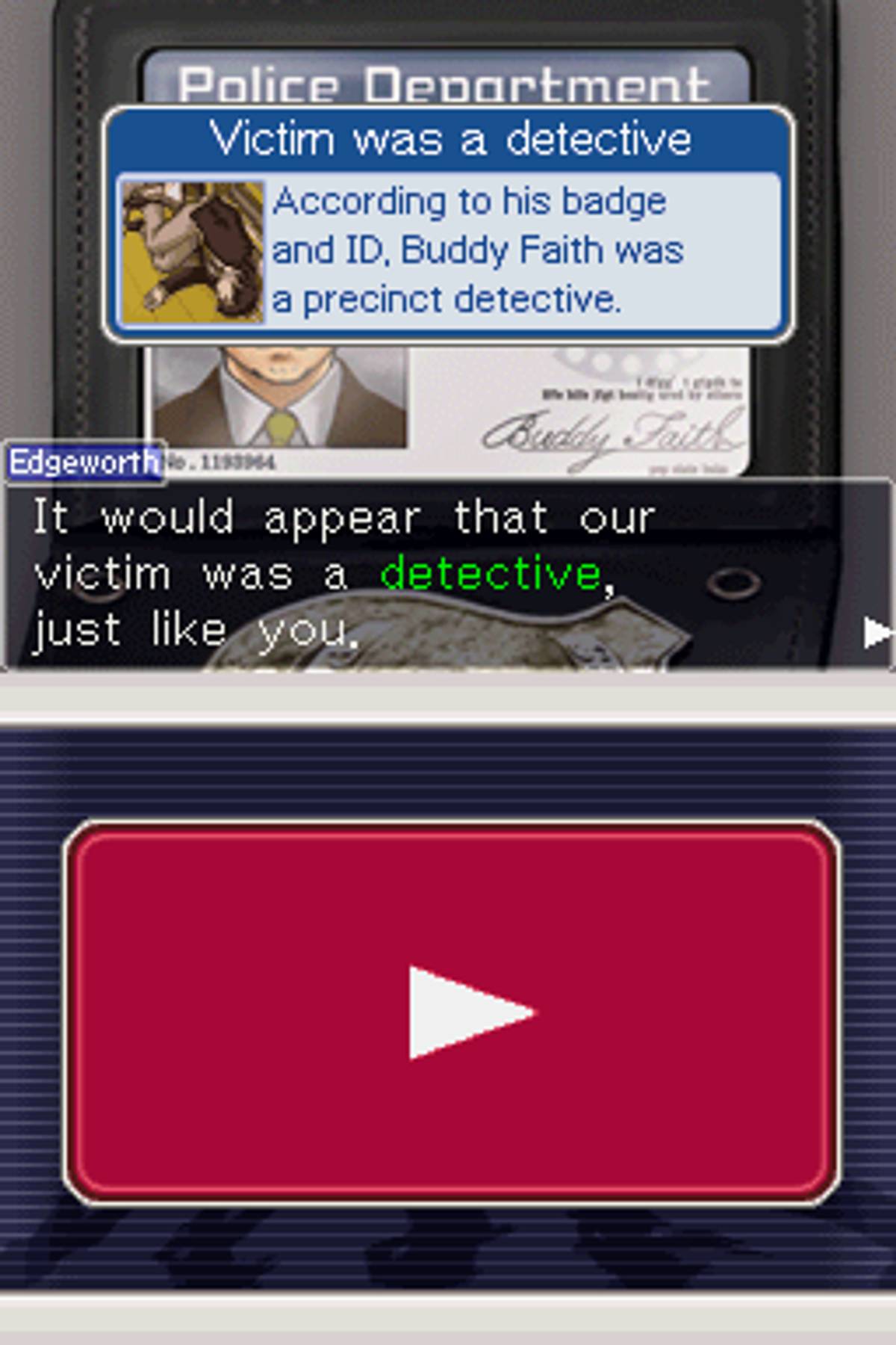 Ace Attorney Investigations: Miles Edgeworth ROM - NDS screenshot 7