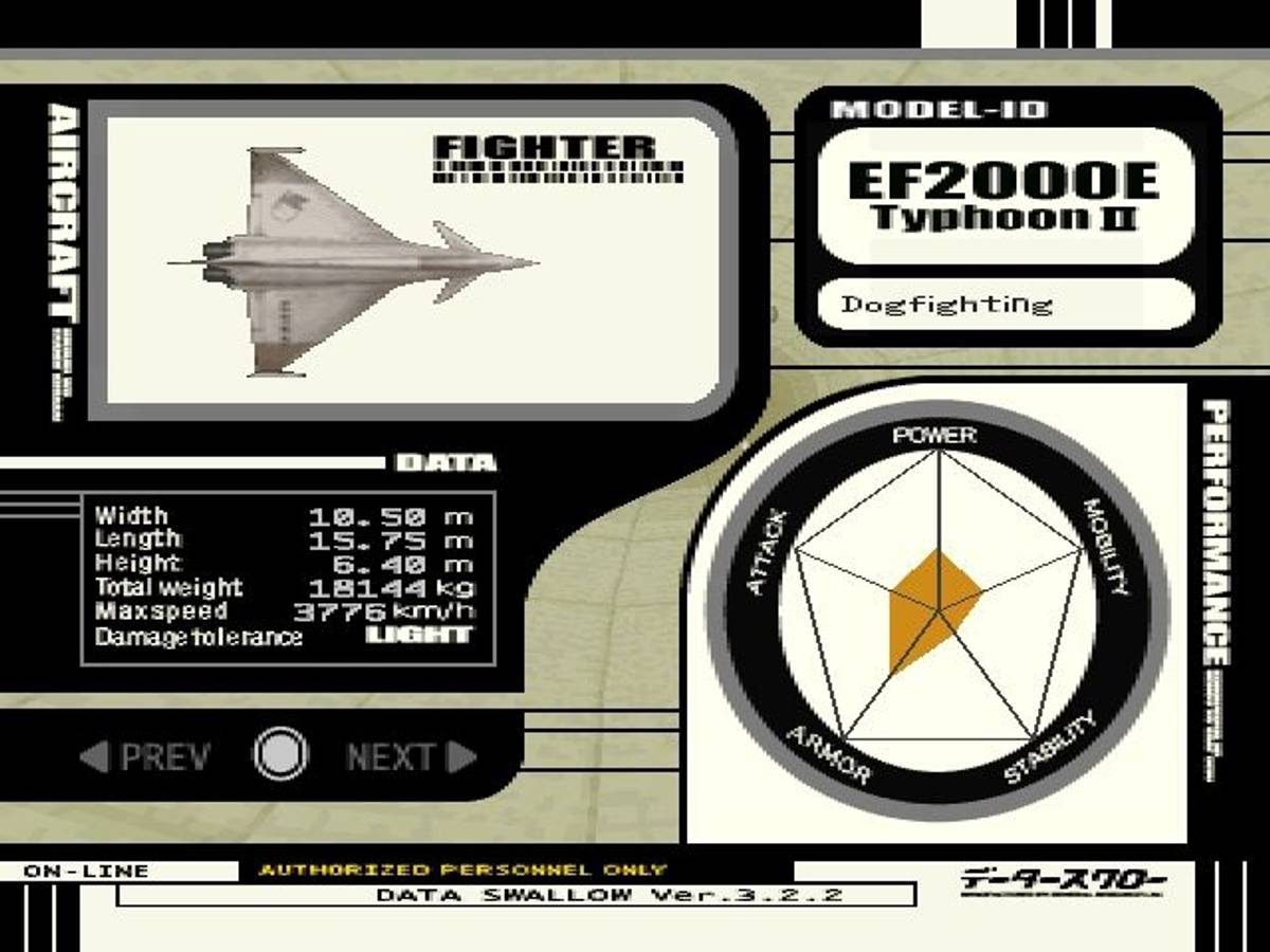 Ace Combat 3: Electrosphere ISO - PS1 screenshot 8