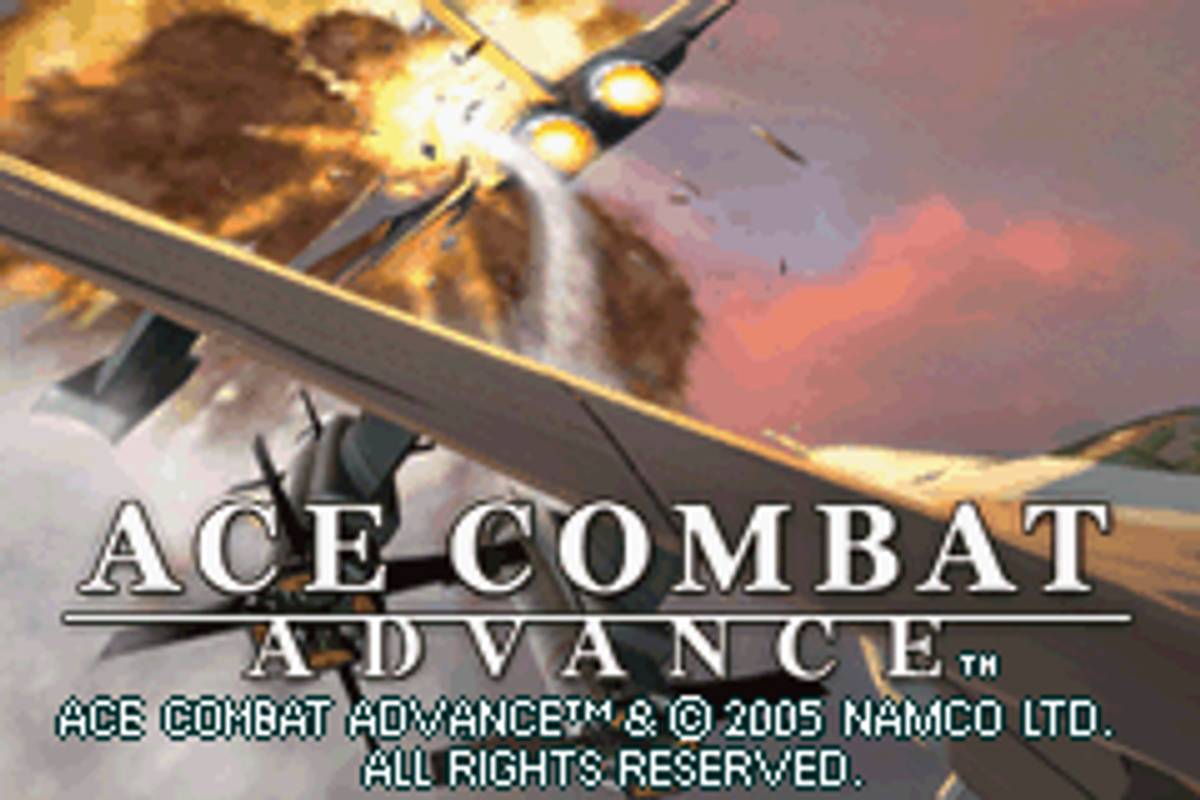 Ace Combat Advance ROM - GBA screenshot 1