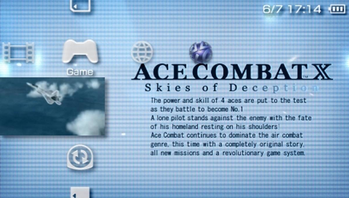 Ace Combat X: Skies of Deception ISO - PSP screenshot 1