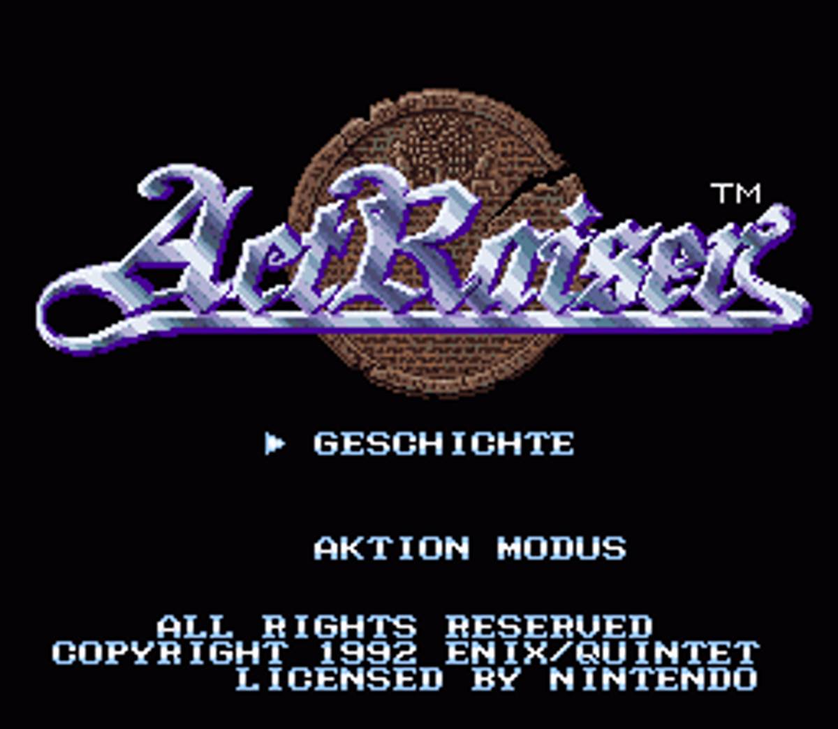 ActRaiser ROM - SNES screenshot 4