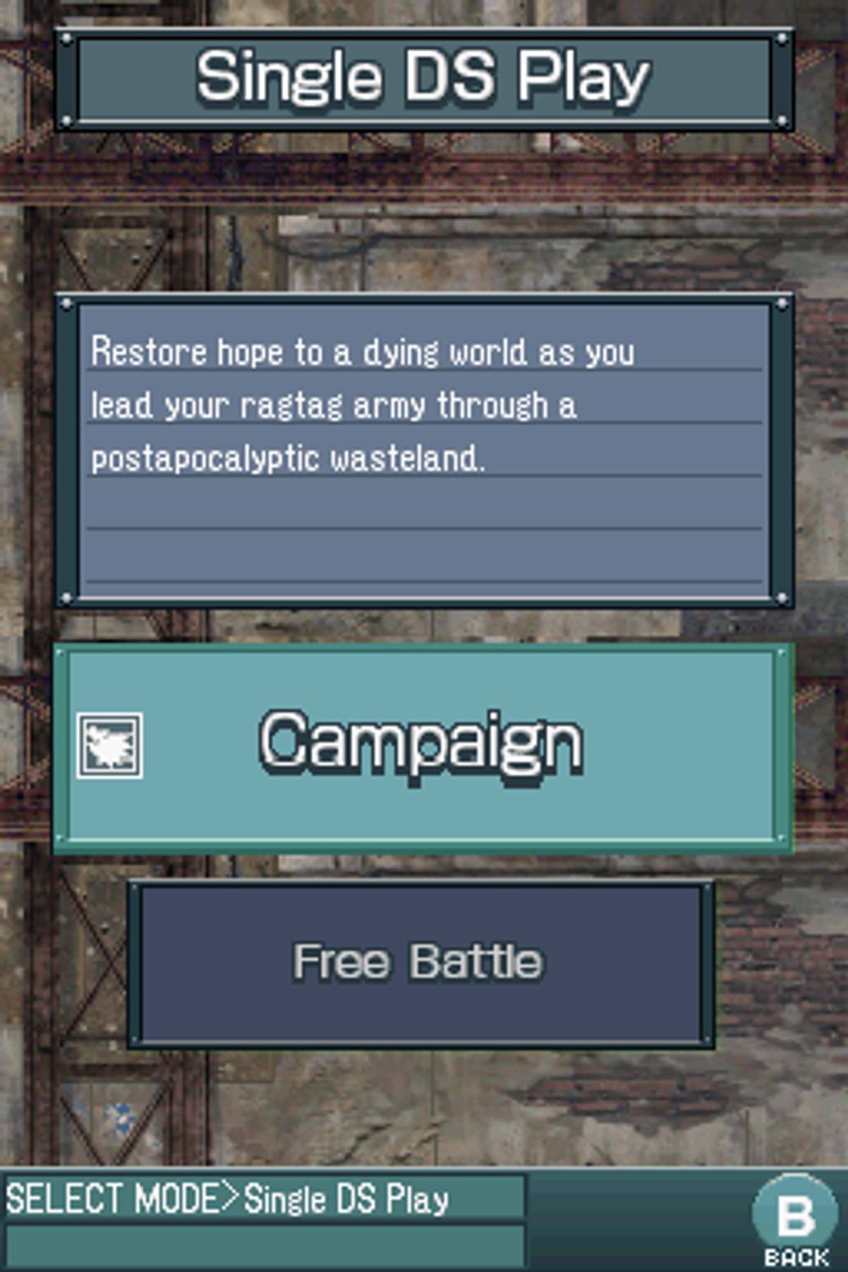Advance Wars: Days of Ruin ROM - NDS screenshot 3