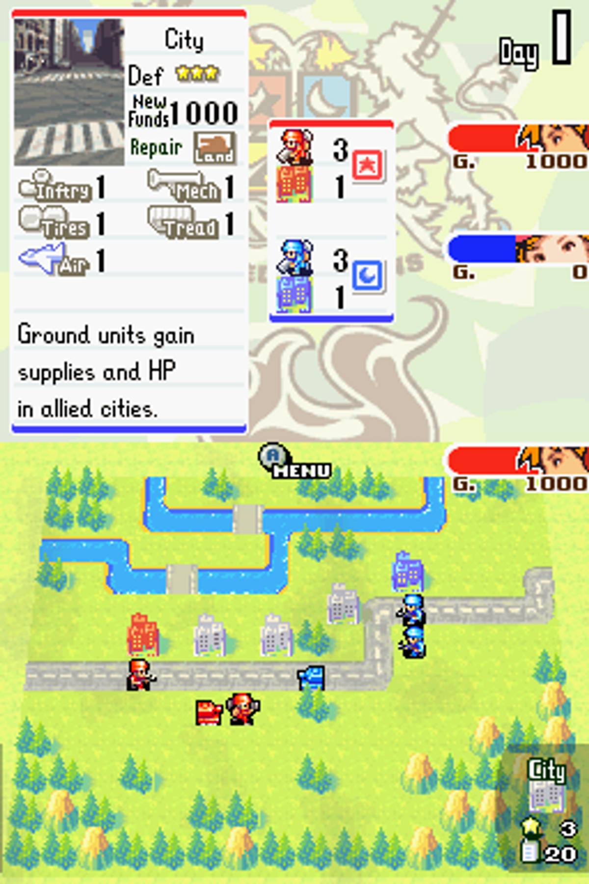 Advance Wars: Dual Strike ROM - NDS screenshot 5