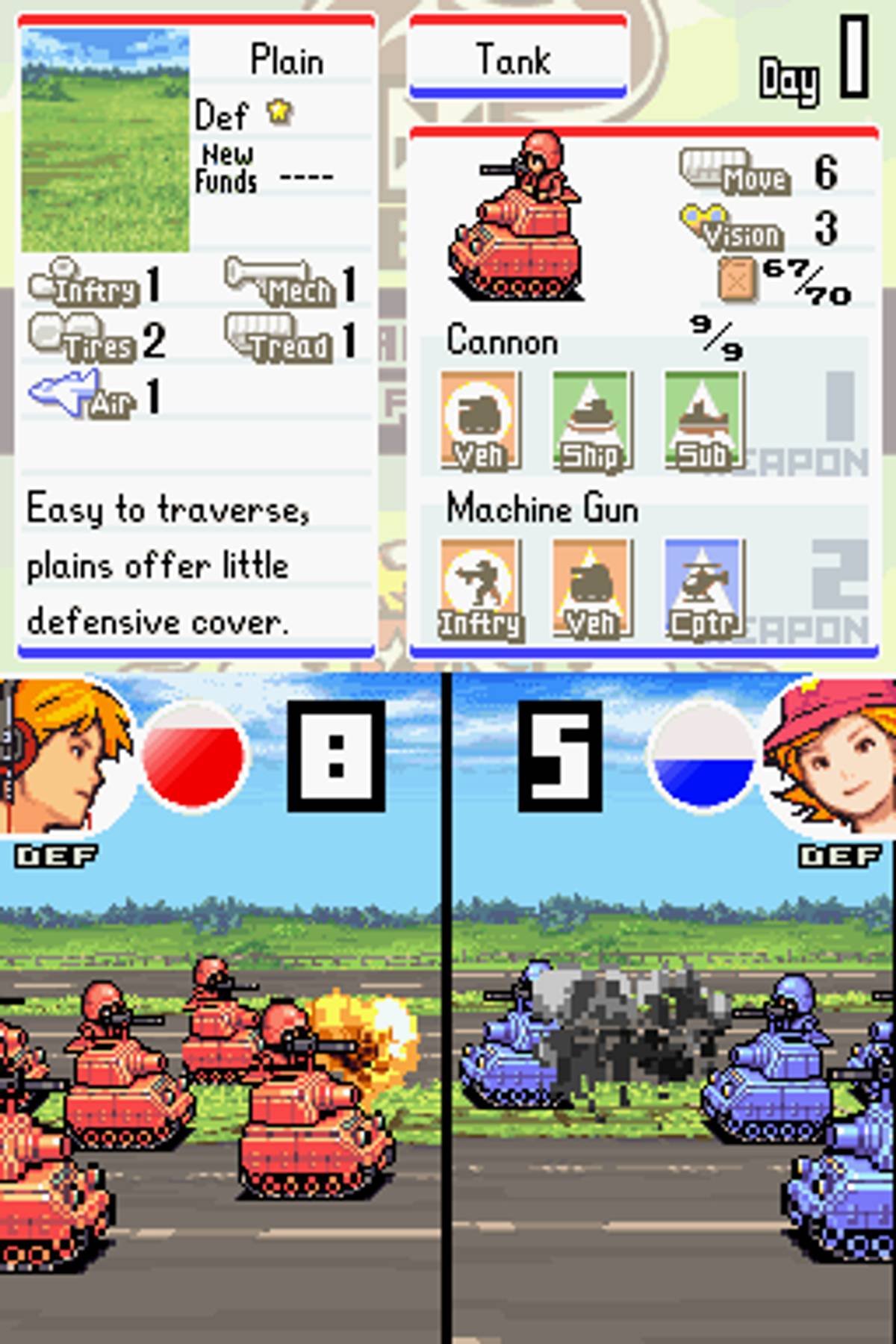 Advance Wars: Dual Strike ROM - NDS screenshot 7