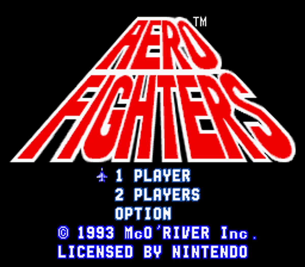Aero Fighters ROM - SNES screenshot 1
