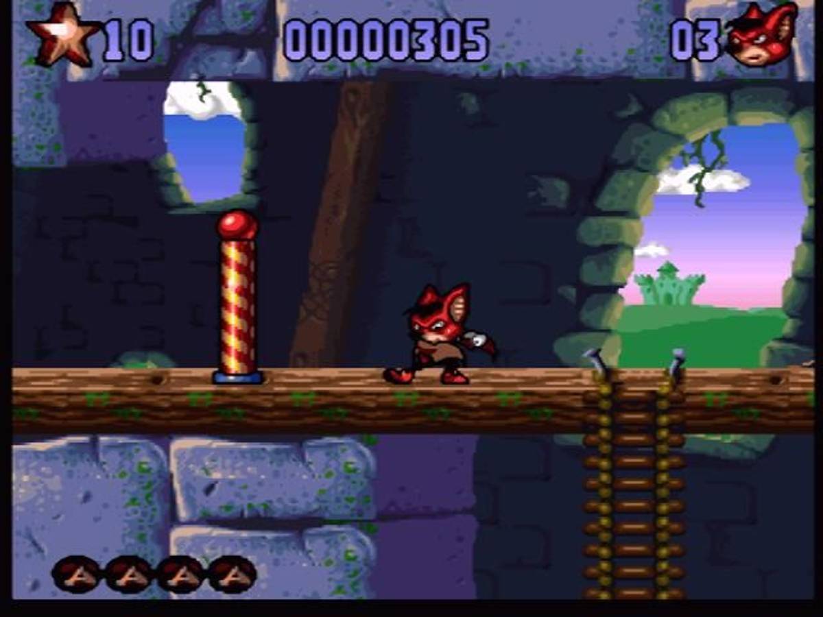 Aero the Acro-Bat 2 ROM - SNES screenshot 9