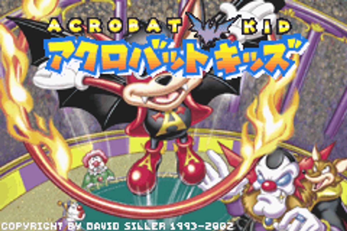 Aero the Acro-Bat ROM - GBA screenshot 3