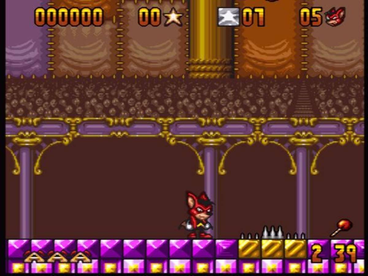 Aero the Acro-Bat ROM - SNES screenshot 3
