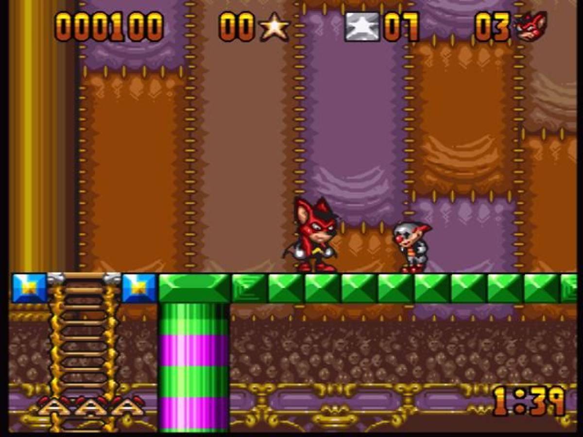 Aero the Acro-Bat ROM - SNES screenshot 4