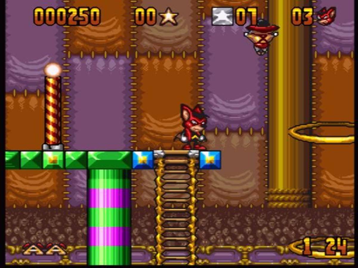 Aero the Acro-Bat ROM - SNES screenshot 5