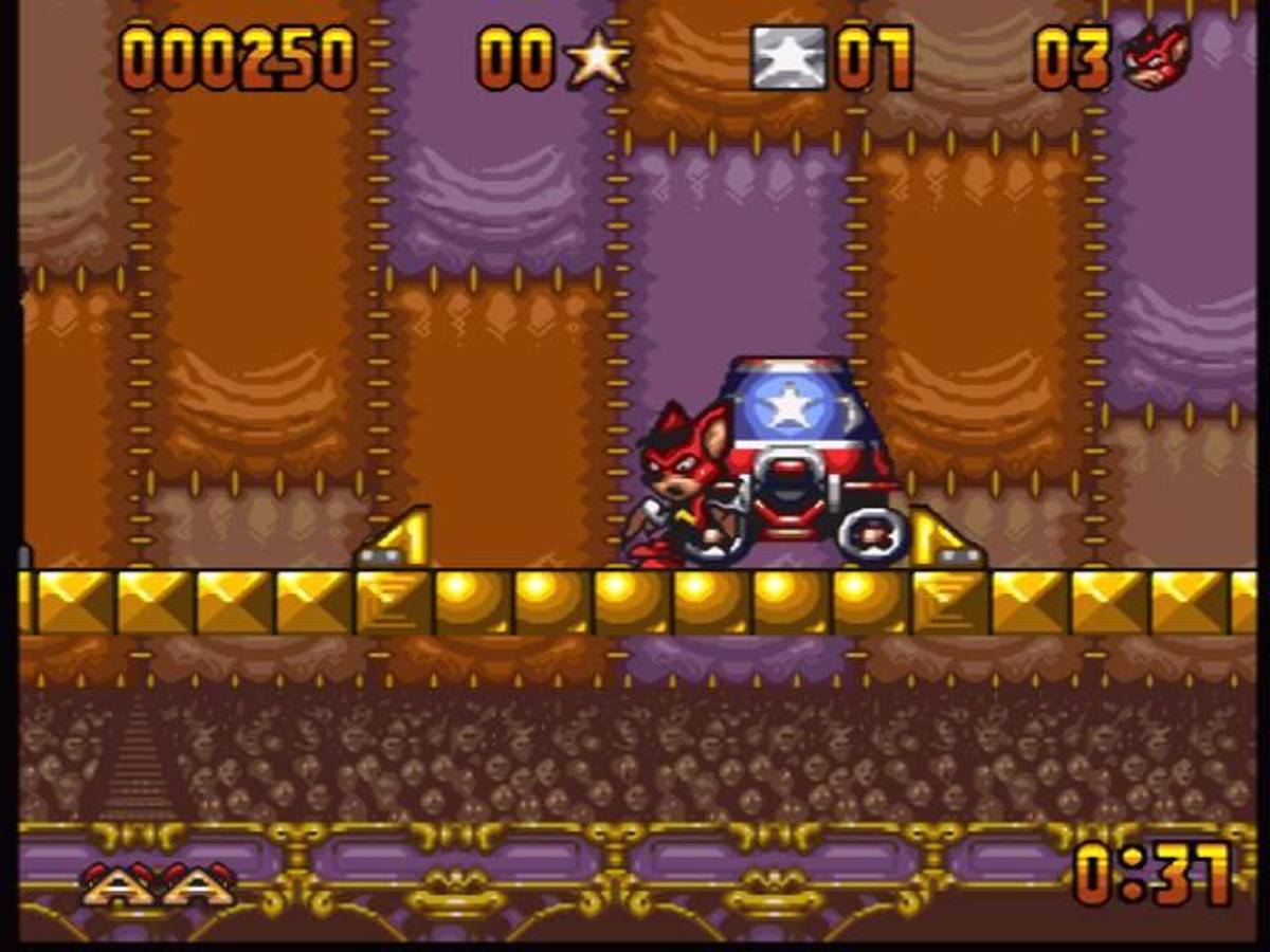 Aero the Acro-Bat ROM - SNES screenshot 6