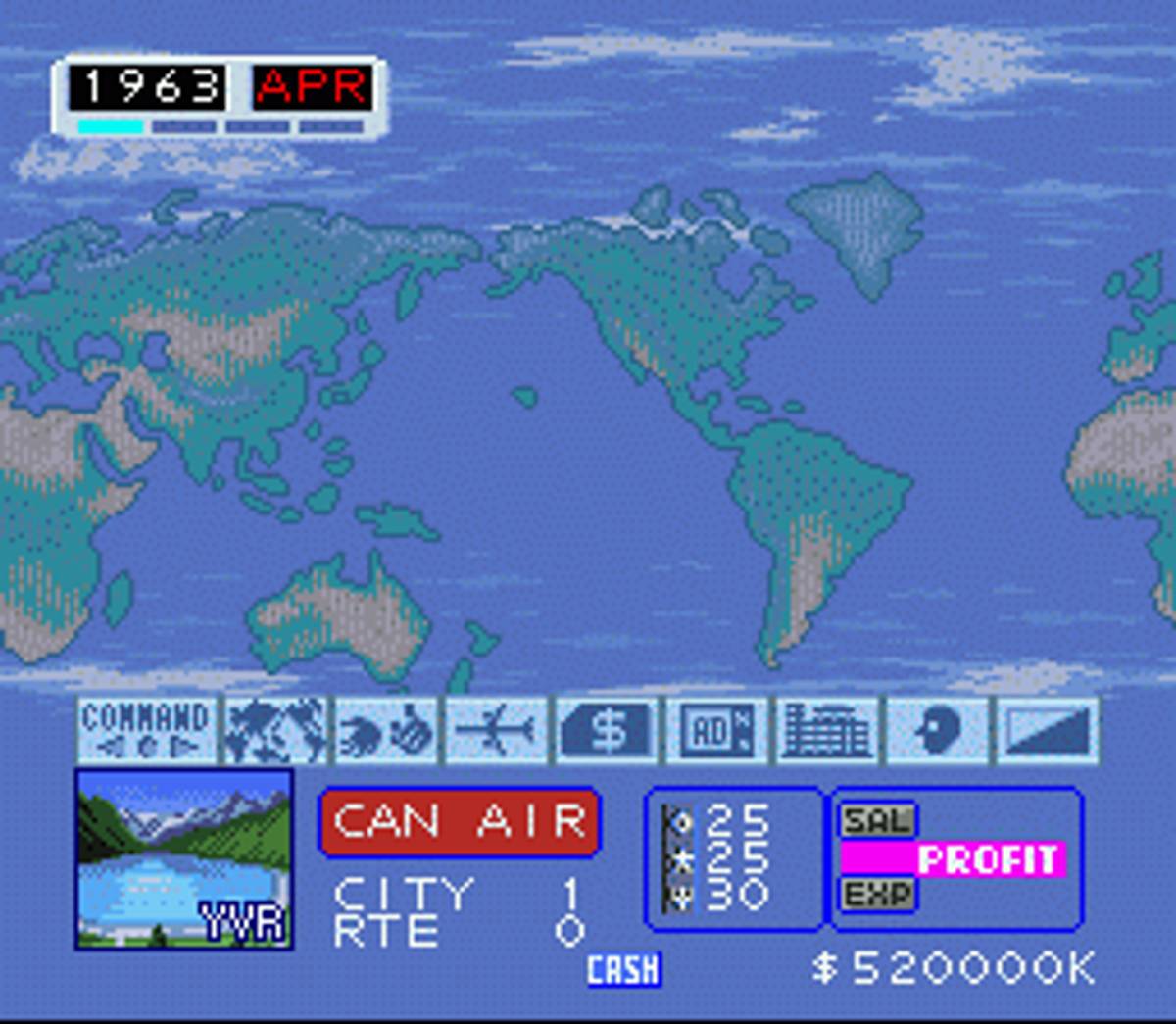 Aerobiz ROM - SNES screenshot 8