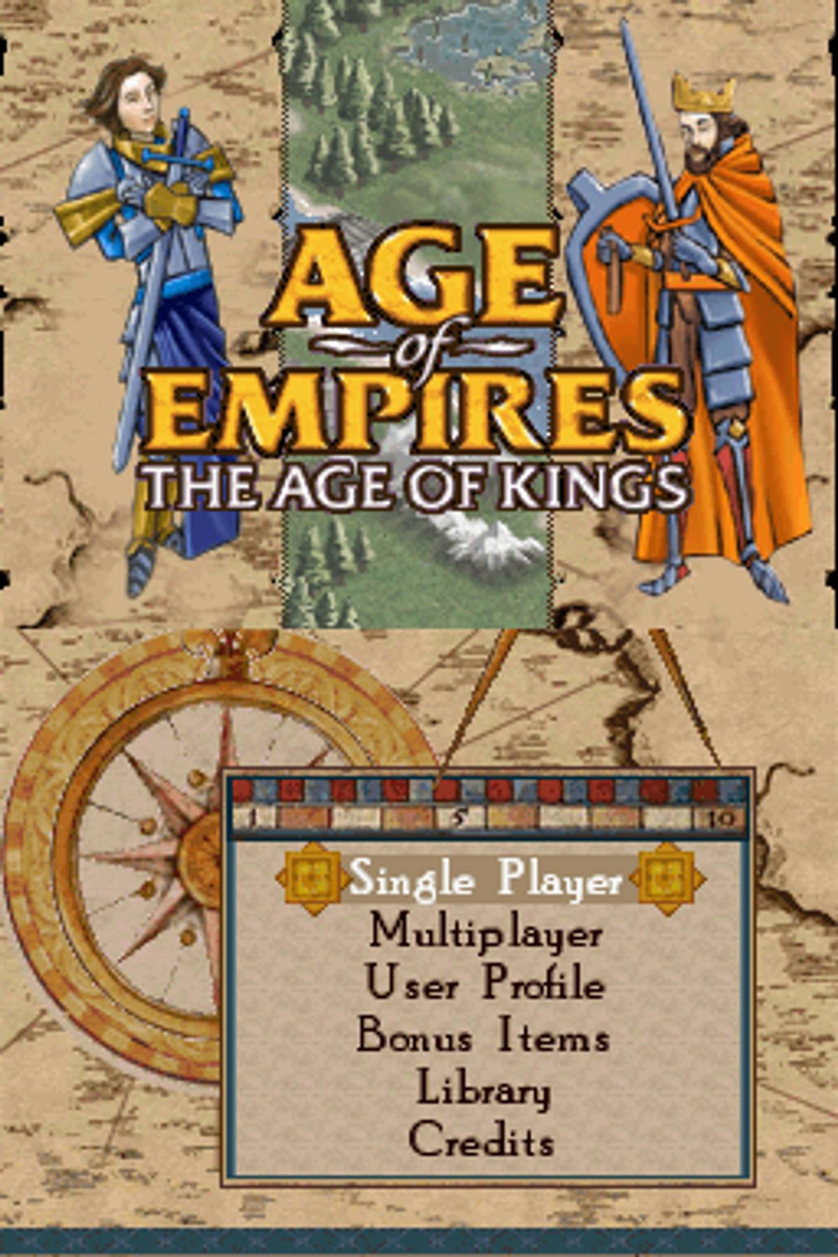 Age of Empires: The Age of Kings ROM - NDS screenshot 1