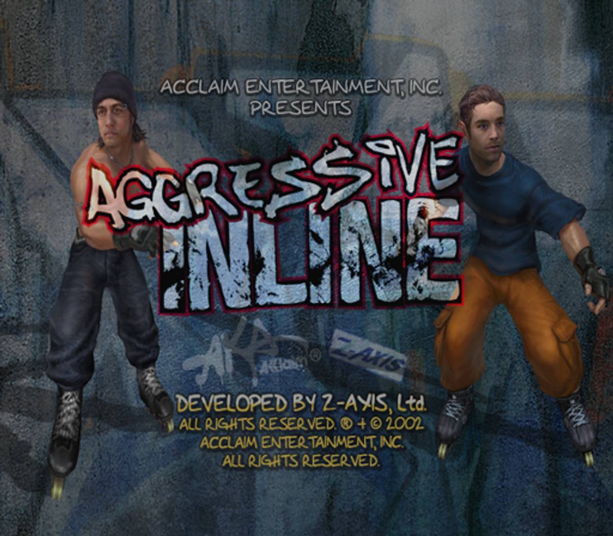 Aggressive Inline ISO - PS2 screenshot 1