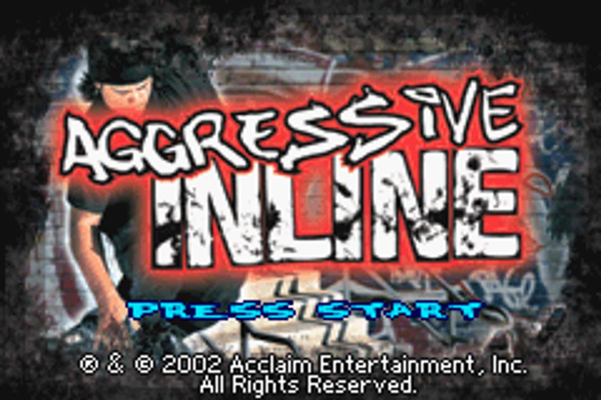 Aggressive Inline ROM - GBA screenshot 1