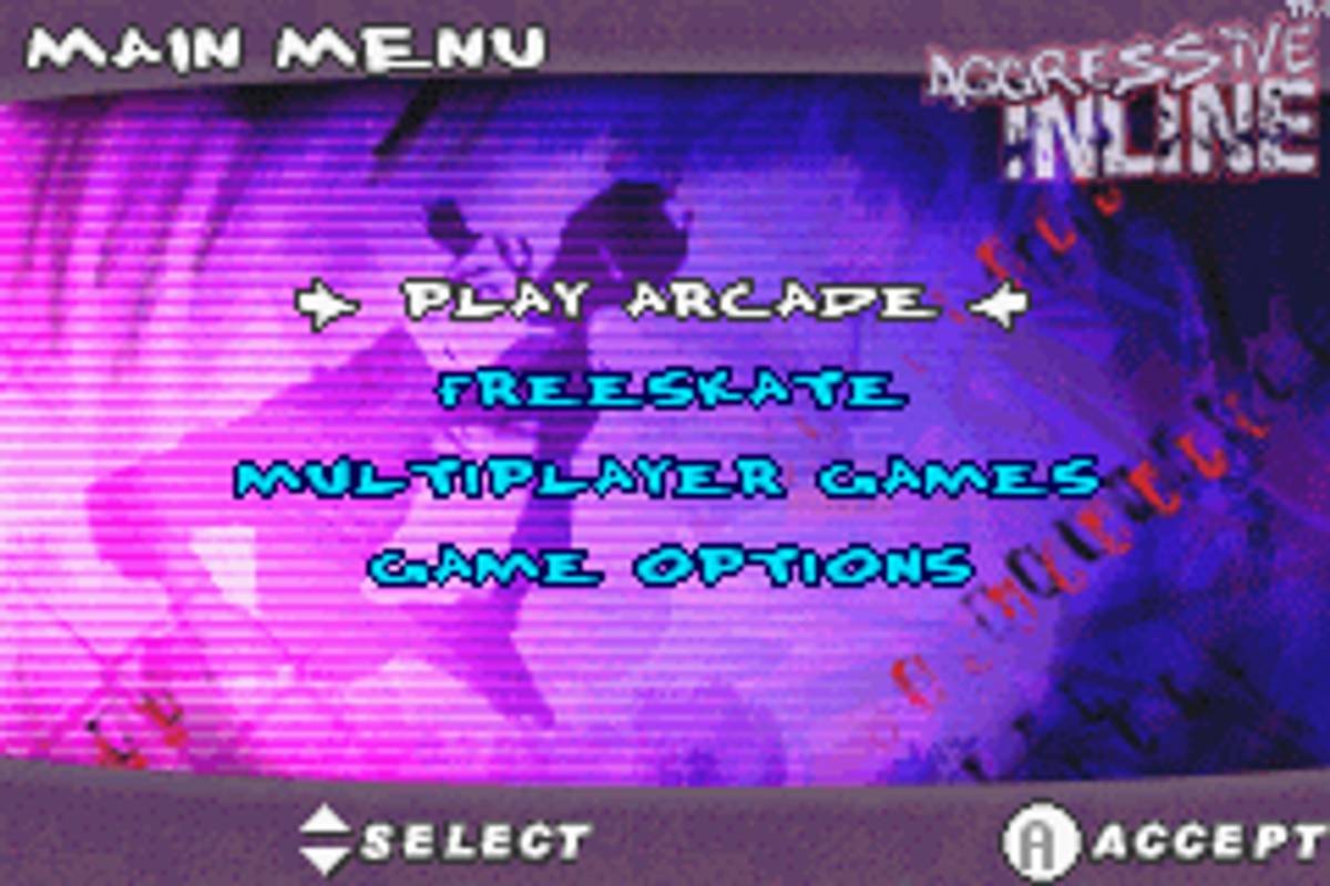 Aggressive Inline ROM - GBA screenshot 2