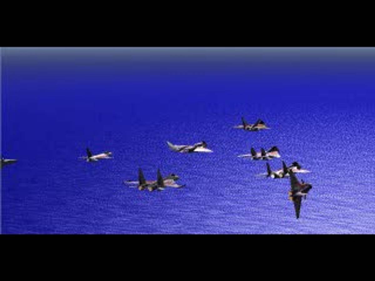 Air Combat ISO - PS1 screenshot 1