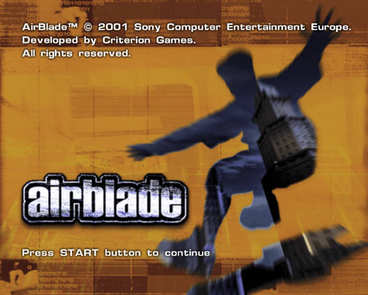 AirBlade ISO - PS2 screenshot 1