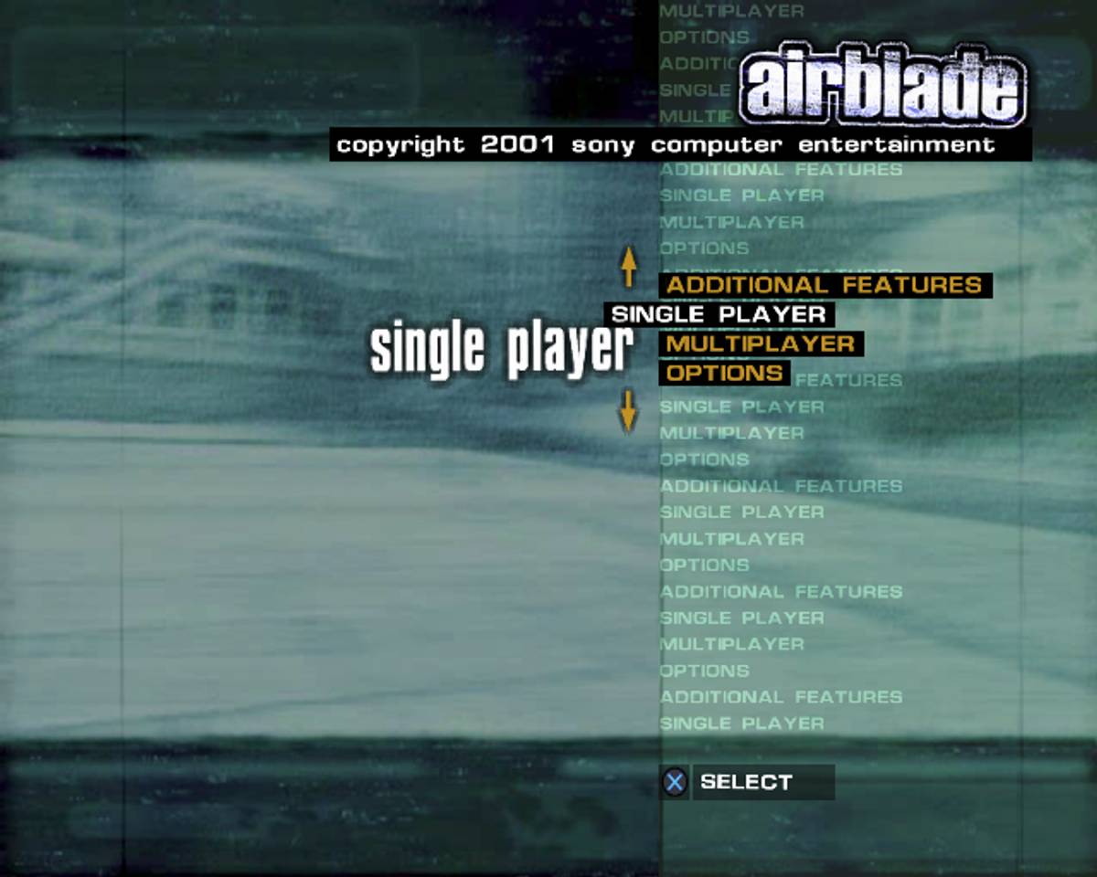 AirBlade ISO - PS2 screenshot 2