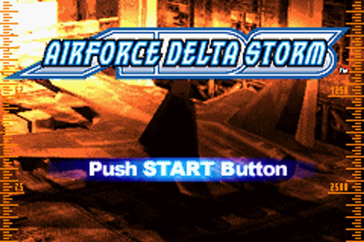 AirForce Delta Storm ROM - GBA screenshot 3