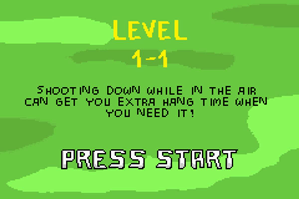 Alien Hominid ROM - GBA screenshot 3