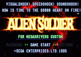 Alien Soldier ROM - Genesis screenshot 3