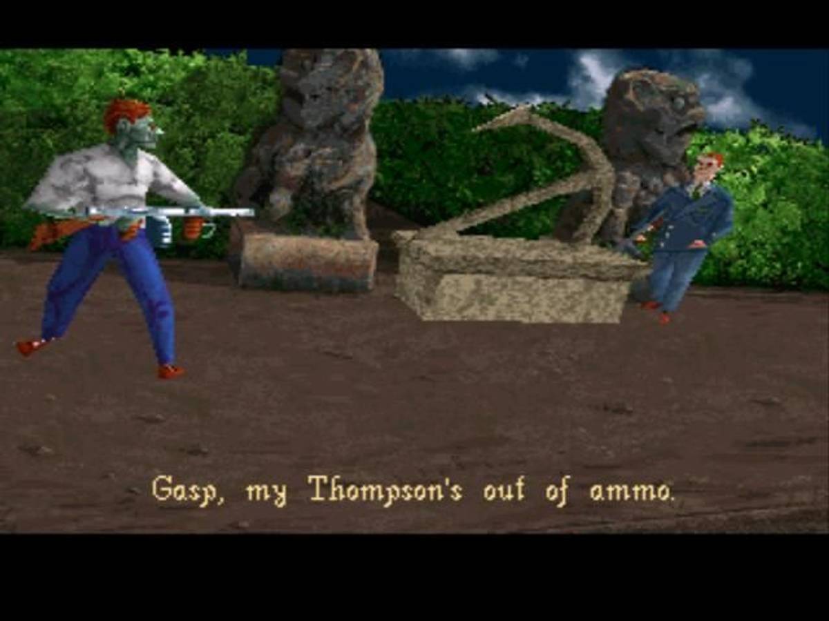 Alone in the Dark: One-Eyed Jack's Revenge ISO - PS1 screenshot 5