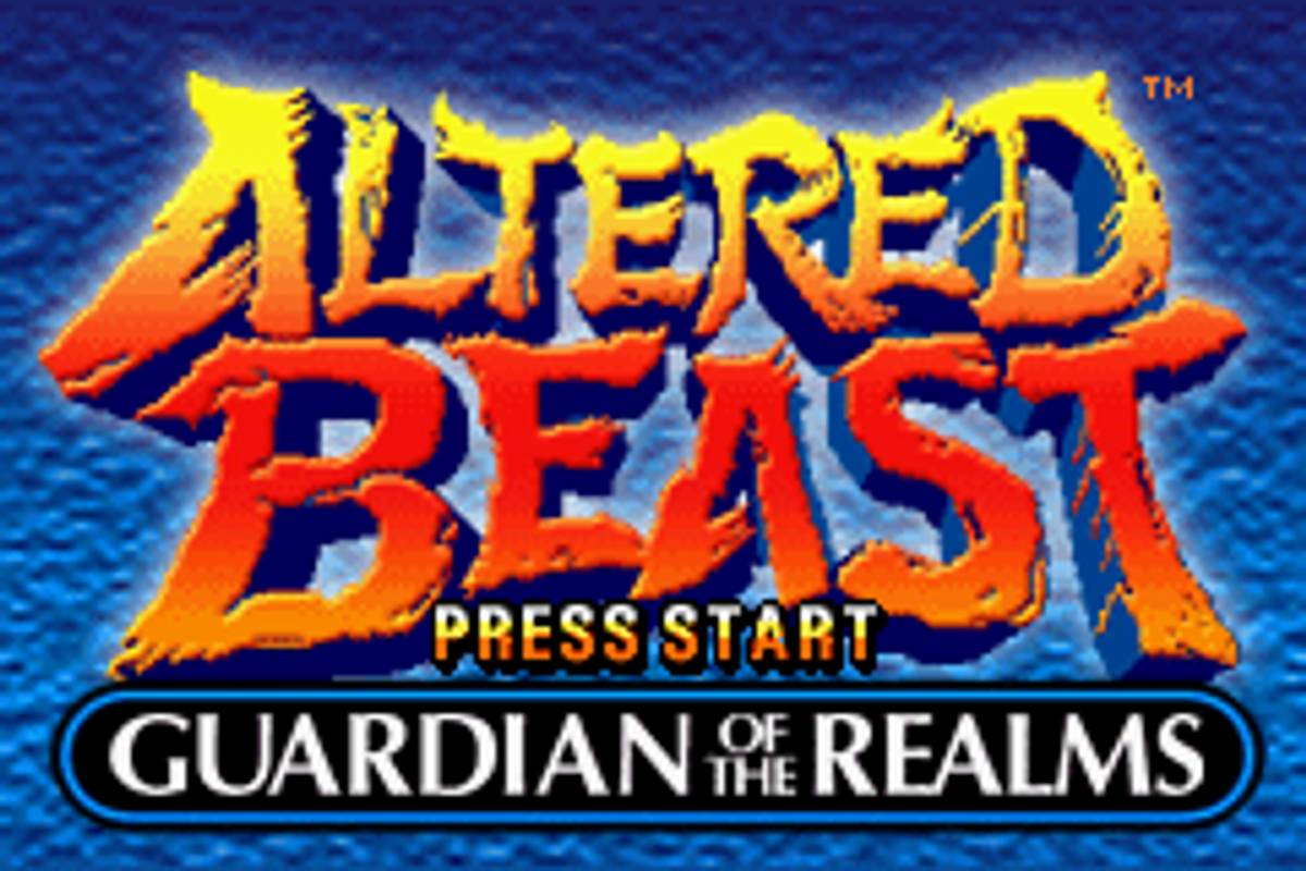 Altered Beast: Guardian of the Realms ROM - GBA screenshot 1
