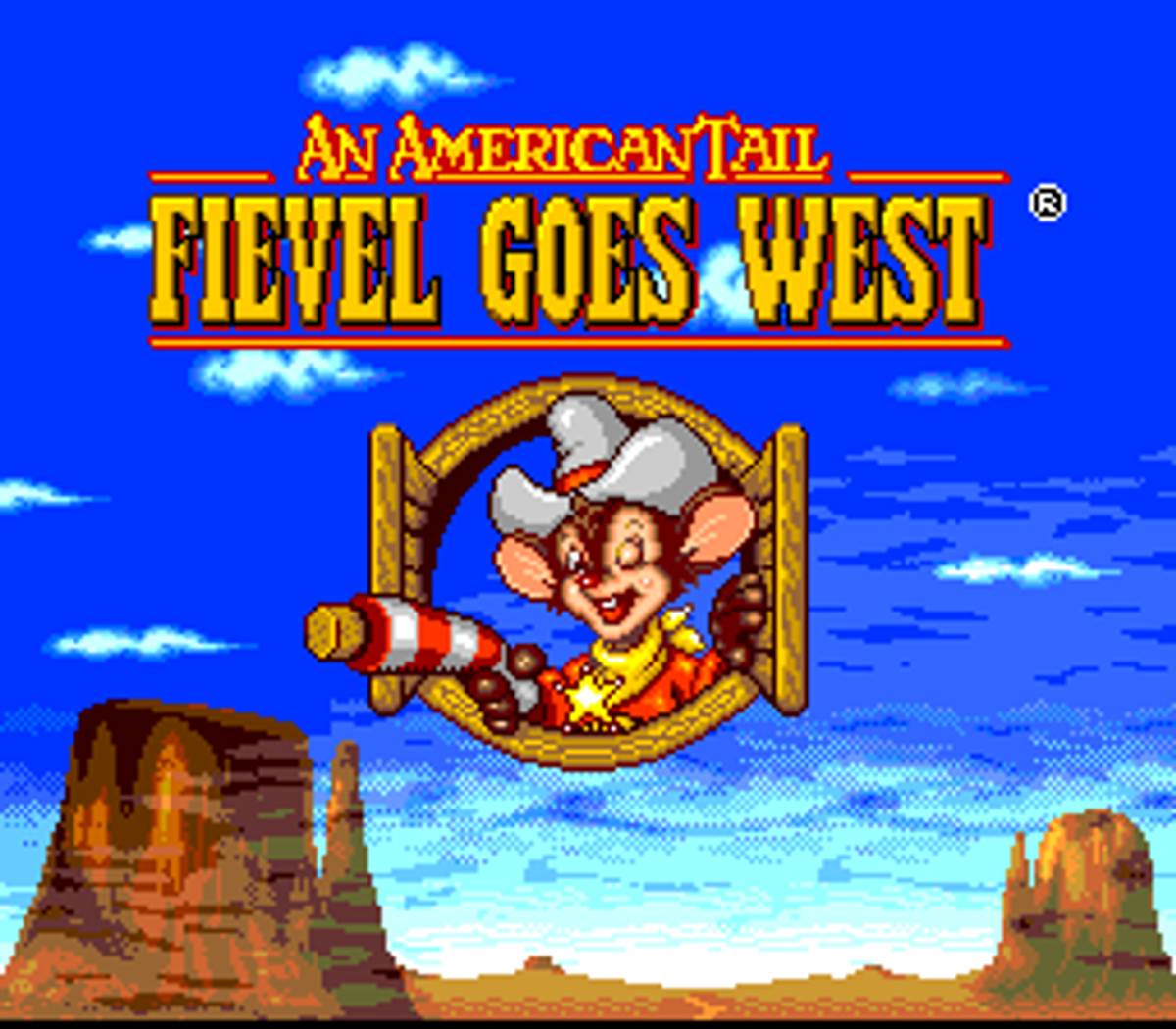 An American Tail: Fievel Goes West ROM - SNES screenshot 1