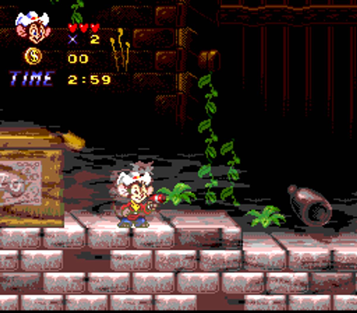 An American Tail: Fievel Goes West ROM - SNES screenshot 4