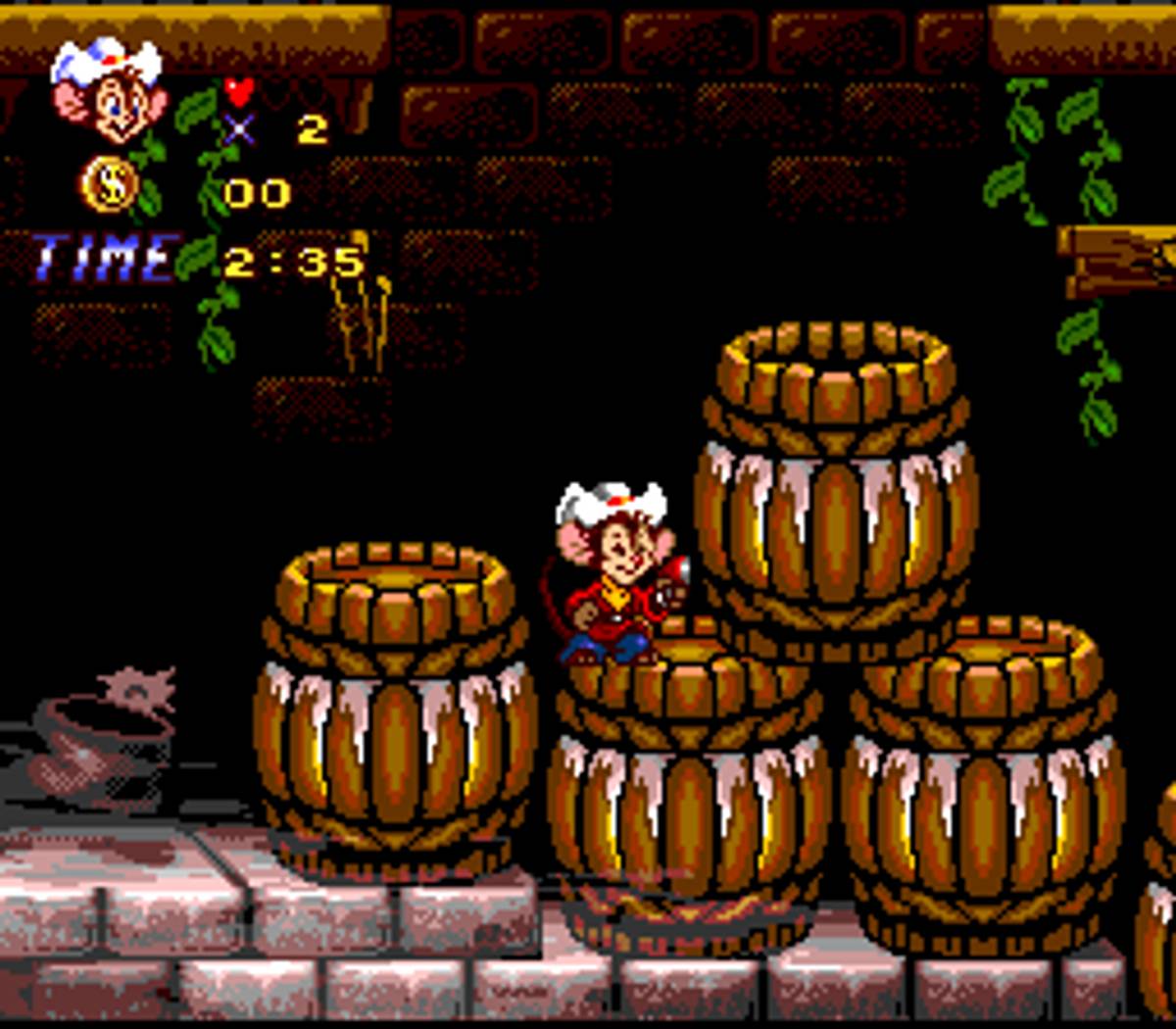 An American Tail: Fievel Goes West ROM - SNES screenshot 5