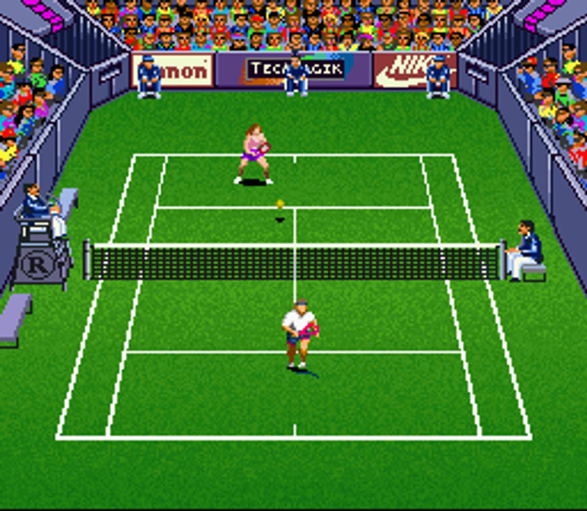 Andre Agassi Tennis ROM - SNES screenshot 10