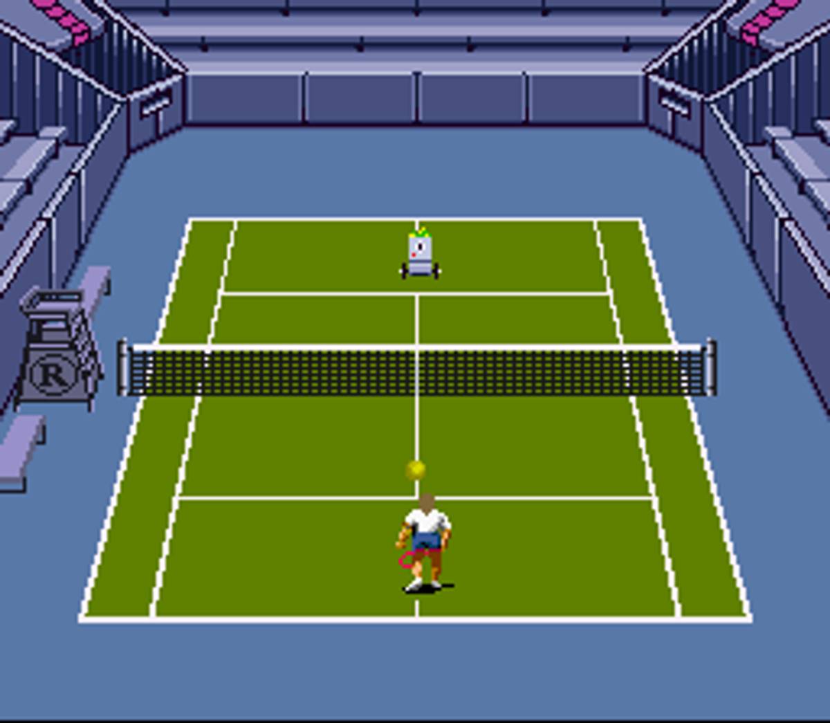 Andre Agassi Tennis ROM - SNES screenshot 4