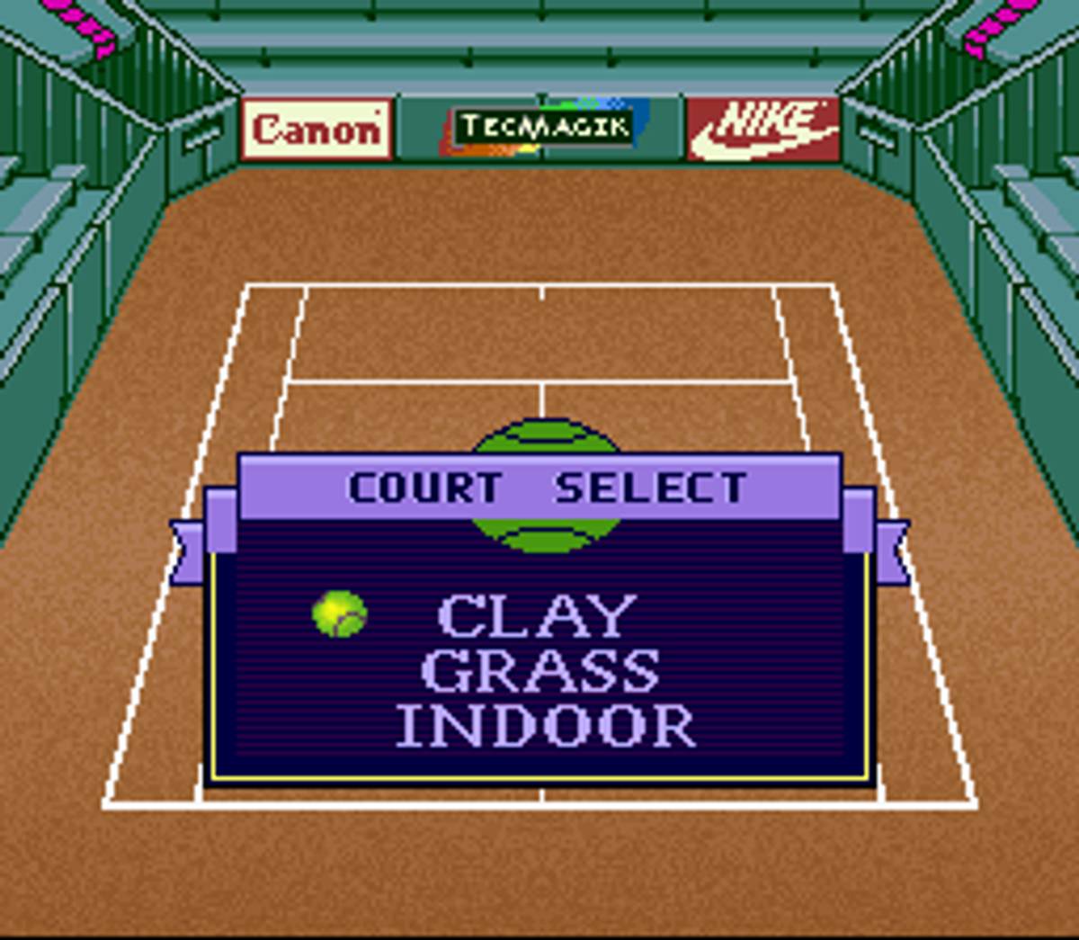 Andre Agassi Tennis ROM - SNES screenshot 6