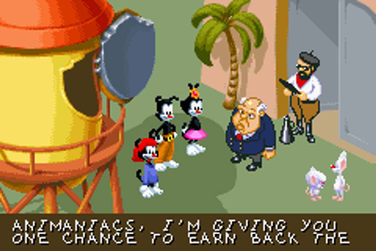 Animaniacs: Lights, Camera, Action! ROM - GBA screenshot 3