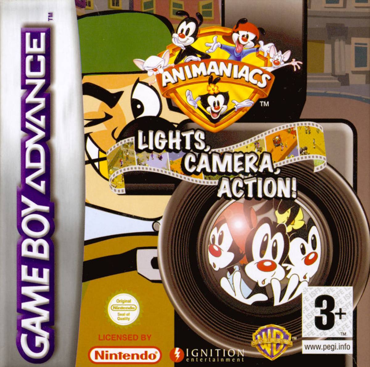 Download Torrent Animaniacs: Lights, Camera, Action! ROM – GBA