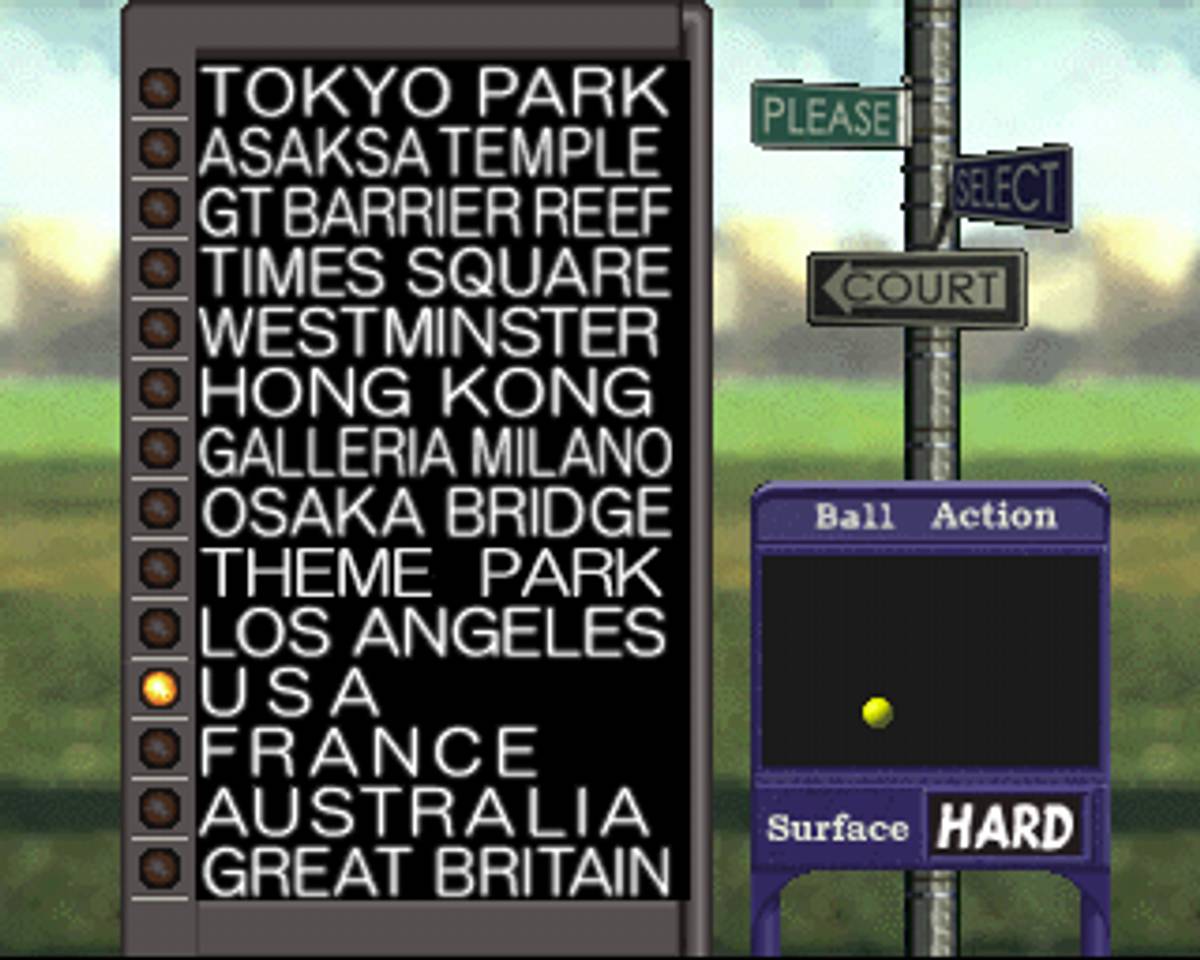 Anna Kournikova's Smash Court Tennis ISO - PS1 screenshot 6