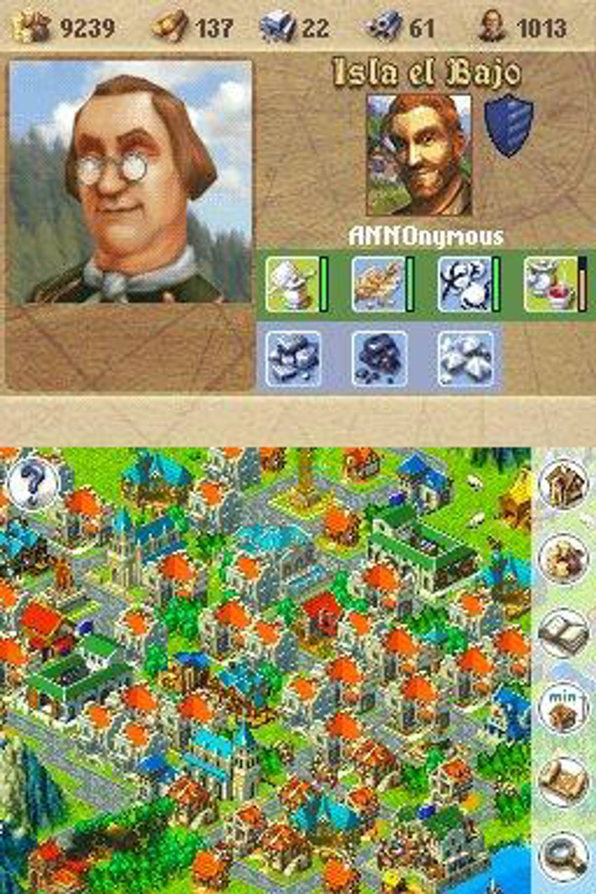 Anno 1701: Dawn of Discovery ROM - NDS screenshot 3