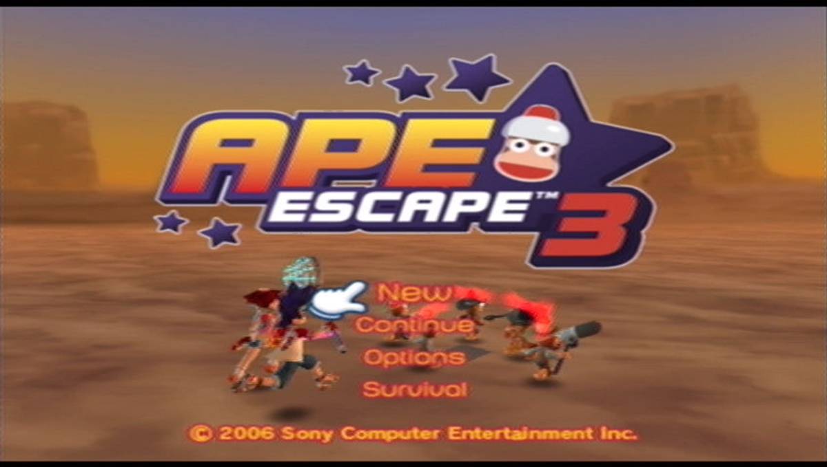 Ape Escape 3 ISO - PS2 screenshot 1