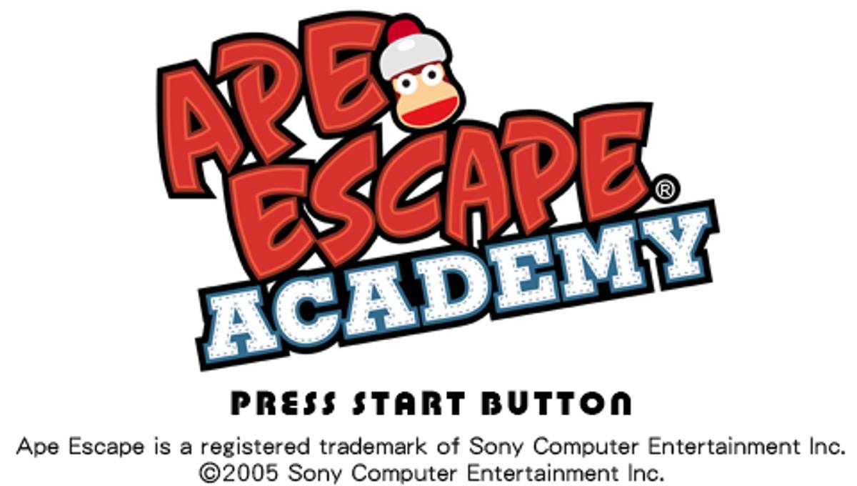 Ape Escape Academy ISO - PSP screenshot 1